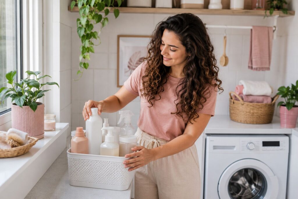 como organizar a lavanderia