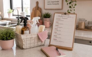 checklist de limpeza semanal