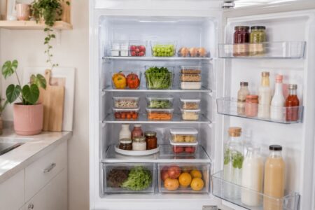 como organizar a geladeira