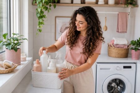 como organizar a lavanderia